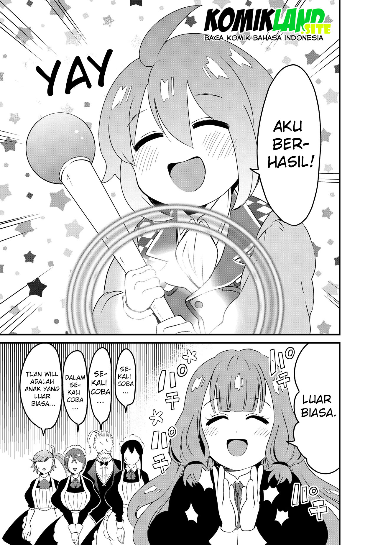 Will sama wa kyou mo mahou de asondeimasu chapter 1